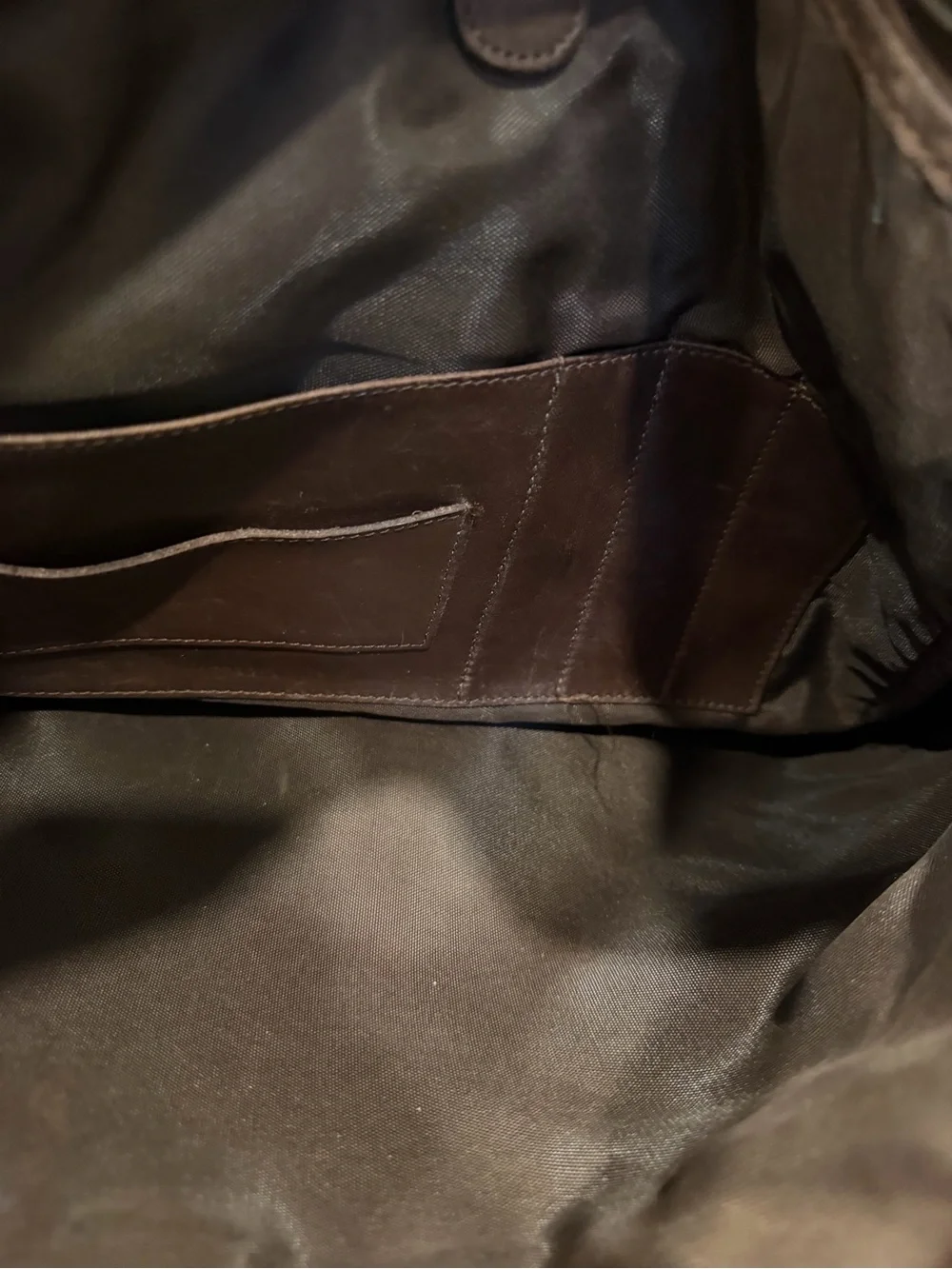 Vintage Coach 5109 Nylon Leather Messenger Bag Brown Crossbody Laptop Courier